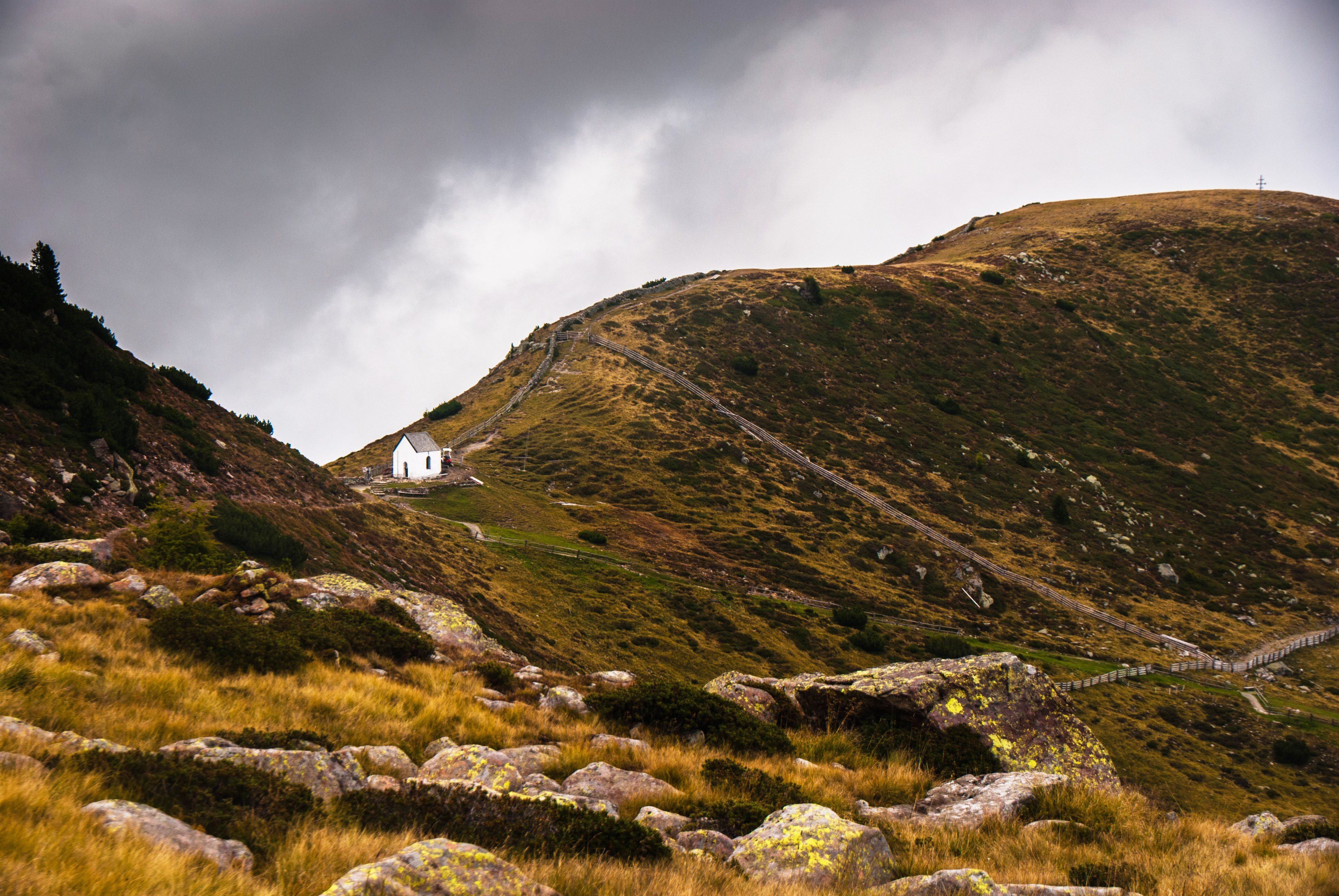 chapel on the mountains